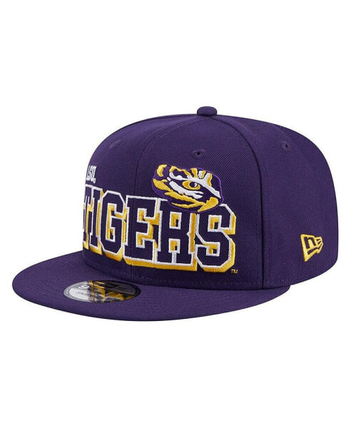 Men's Purple LSU Tigers Game Day 9fifty Snapback Hat