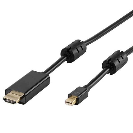 VIVANCO Mini Display Plug To HDMI Plug cable 1.8 m