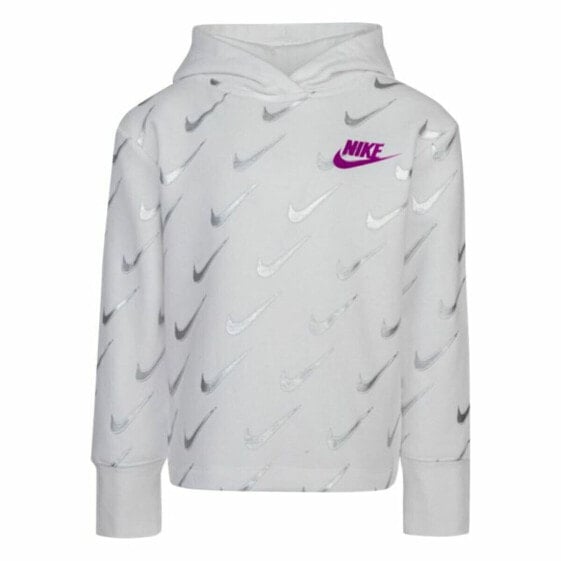 Детская толстовка Nike Printed Fleeced Белый