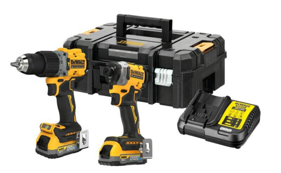 DeWalt Combo 18V Straim DCD805 Strople + DCF850 Clother 2x1.7ah PowerStack DCK2050E2T