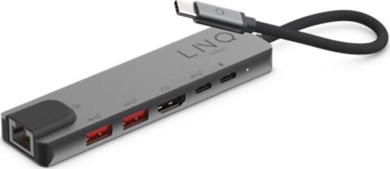 Stacja/replikator Linq 6w1 PRO USB-C (LQ48015)