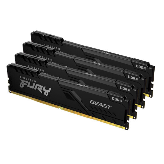 Kingston FURY Beast - 128 GB - 4 x 32 GB - DDR4 - 3600 MHz - 288-pin DIMM