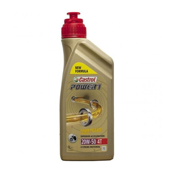 CASTROL Power1 4T 20W-50 Oil 1L