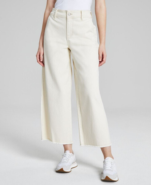 Women's Mariner Cropped Fringe-Trim Pants, Created for Macy's