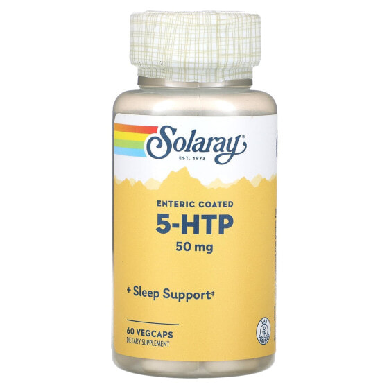 Витаминный комплекс для похудения Solaray 5-HTP, 50 мг, 60 вег капс.