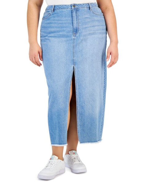 Юбка And Now This Denim Maxi