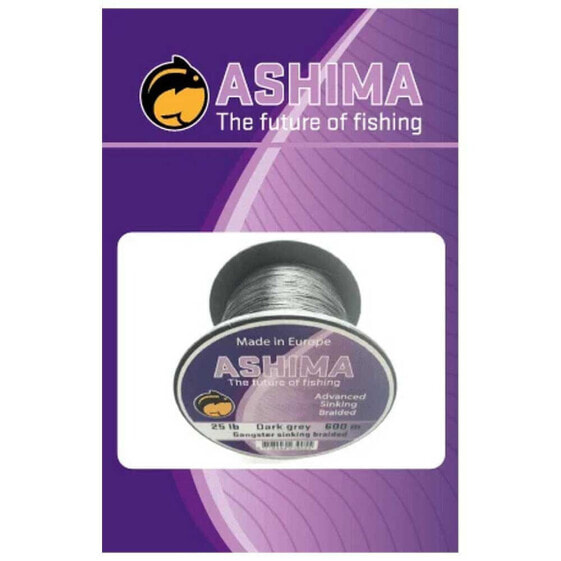 Плетеный шнур для рыбалки ASHIMA FISHING Gangster X8 Sink 600 м