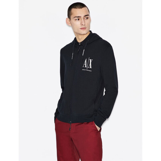 ARMANI EXCHANGE 8NZMPP_ZJ1ZZ full zip sweatshirt