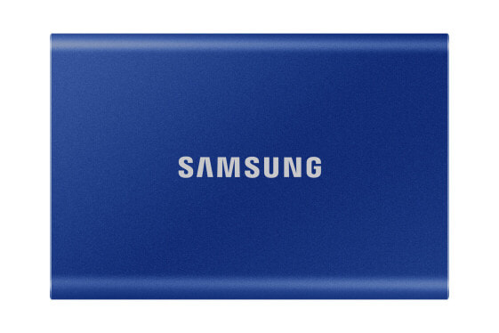 Samsung Portable SSD T7 - 500 GB - USB Type-C - 3.2 Gen 2 (3.1 Gen 2) - 1050 MB/s - Password protection - Blue