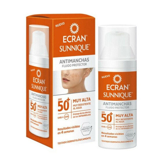 Солнцезащитное жидкое средство Ecran Sunnique Spf 50+ 50 мл