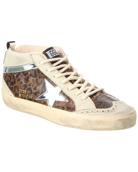 Golden Goose Mid Star Leather Sneaker Women's