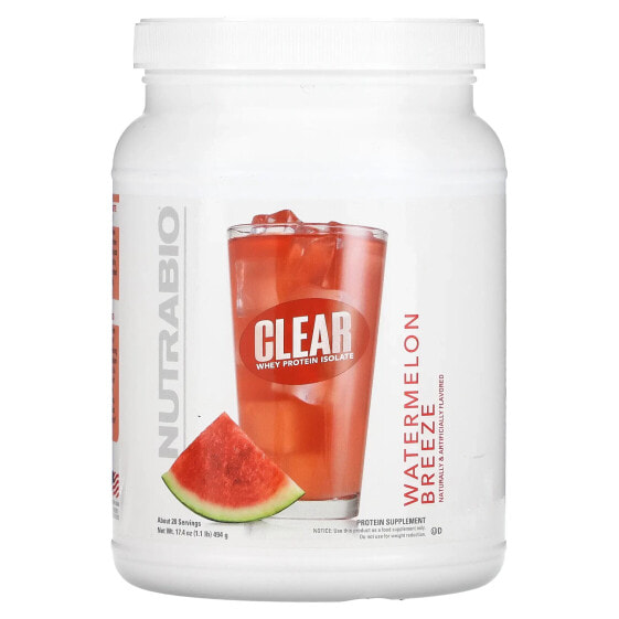 Performance, Clear Protein, Watermelon Breeze, 1.1 lb (494 g)