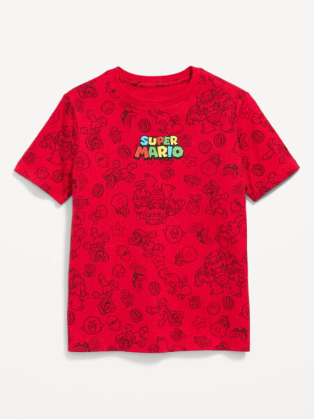 Super Mario™ Gender-Neutral Graphic T-Shirt for Kids