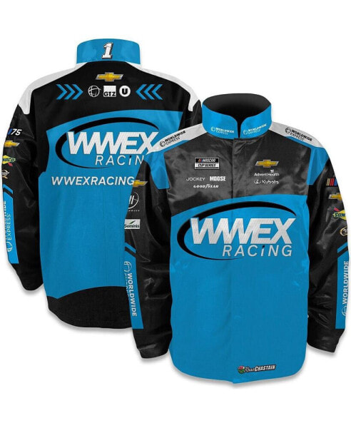 Куртка мужская Trackhouse Racing Team Collection черная WWEX Nylon Uniform Full-Snap