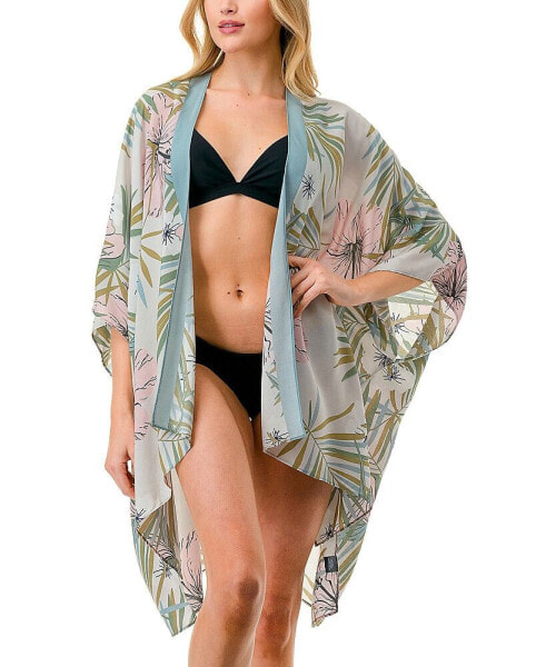 Floral Kimono Cover Up