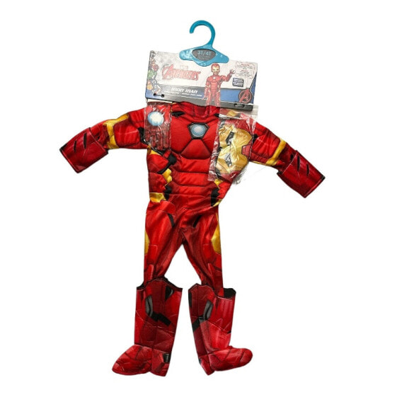 Rubies Marvel Avengers Boy's Iron Man Jumpsuit, Mask & Gloves Halloween Costume