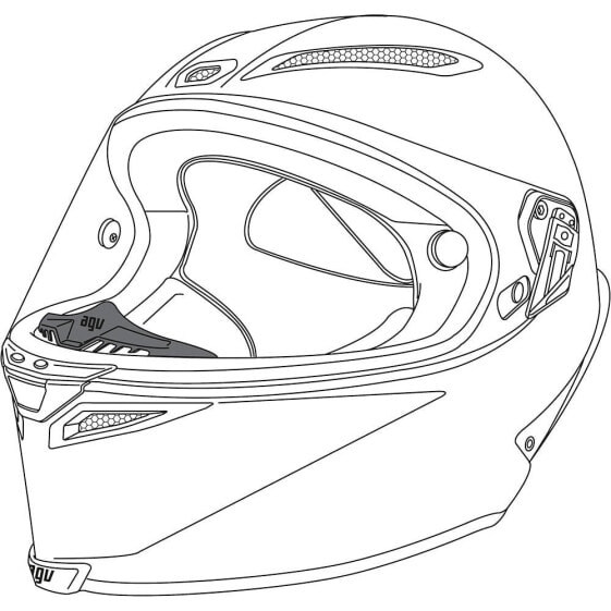 AGV PistaGP R/Corsa R Breath Deflector