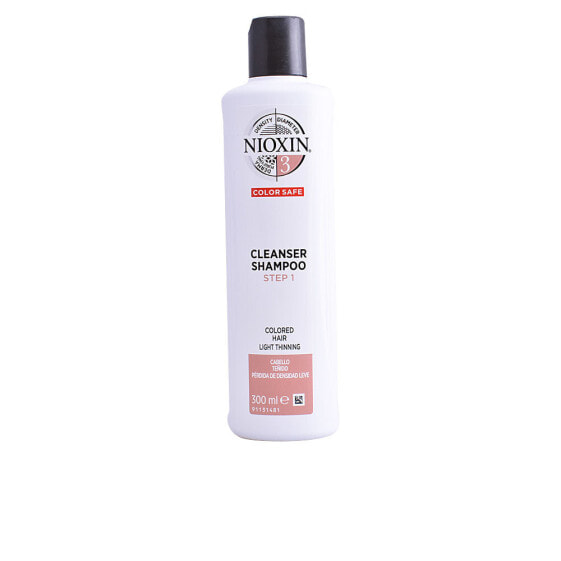 Nioxin System 3 Cleanser Shampoo Step1 Шампунь для окрашенных истонченных волос, склонных к выпадению 300 мл
