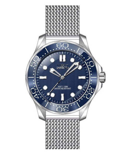 Часы Invicta Pro Diver Stainless Steel Blue Dial