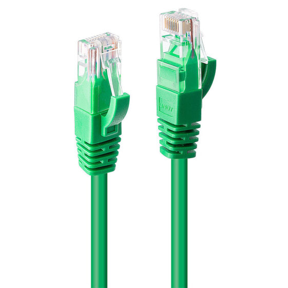 Жесткий сетевой кабель UTP кат. 6 LINDY 48047 Зеленый 1 m 1 штук