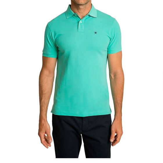 HACKETT Slim Fit Logo short sleeve polo