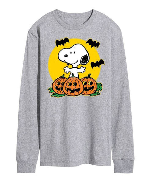 Men's Peanuts Snoopy with Pumpkins T-shirt