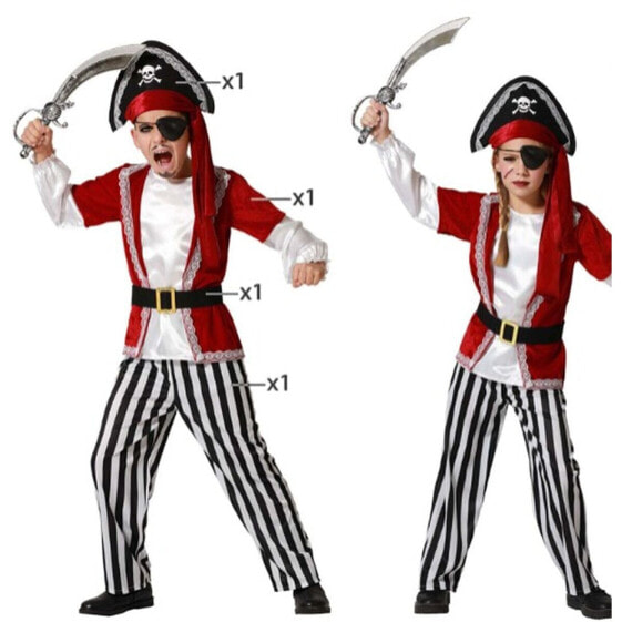 Маскарадные костюмы для детей Разноцветный пираты