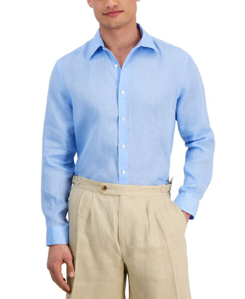 Men's 100% Linen Shirt, Created for Macy's