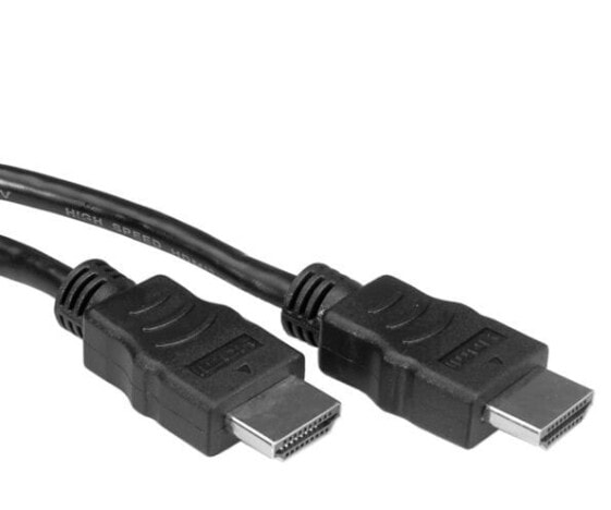 VALUE HDMI High Speed Cable + Ethernet - M/M 15m - 15 m - HDMI Type A (Standard) - HDMI Type A (Standard) - 10.2 Gbit/s - Black