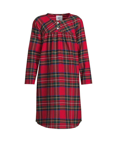 Пижама Lands' End Flannel NightgownChild