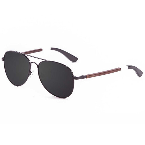 OCEAN SUNGLASSES San Remo Wood Polarized Sunglasses