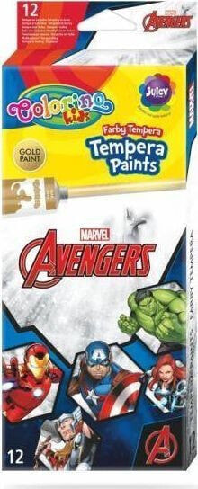 Patio Farby temperowe Colorino Kids 12 kolorów Avengers 12 ml