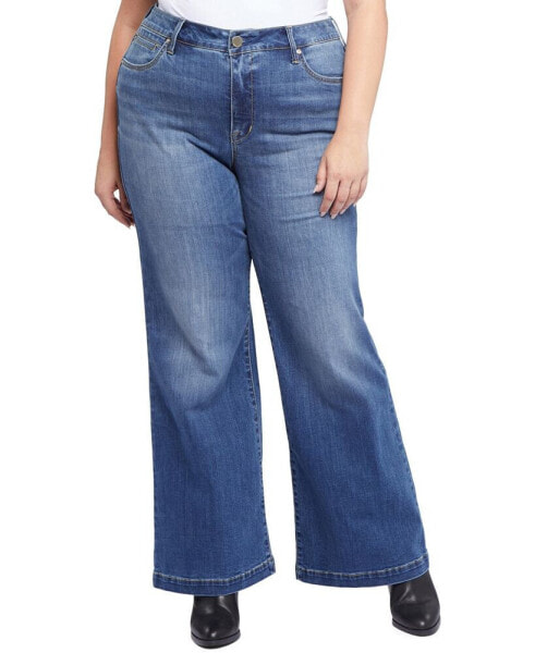 Plus Size Bella Wide Leg Jeans