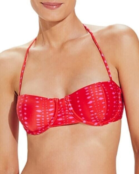 ViX 298809 Women Malika Adla Geo Print Underwire Bikini Top S