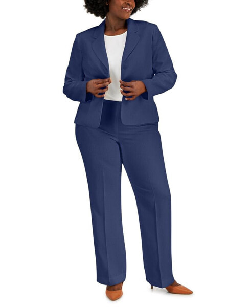 Костюм Le Suit Button-Front Pantsuit