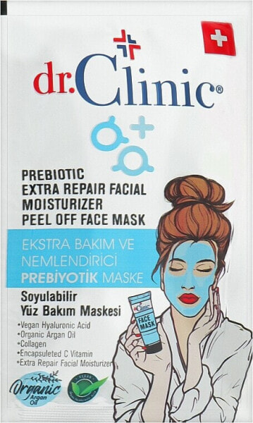 Extra feuchtigkeitsspendende Peeling-Maske mit Präbiotika