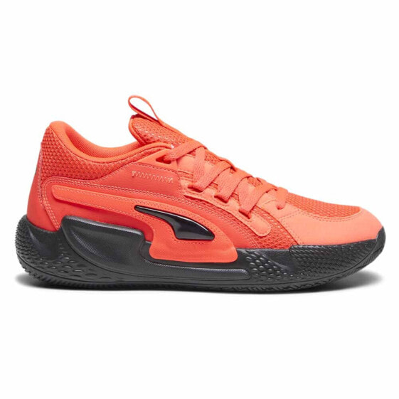 Puma Court Rider Chaos Team Basketball Mens Red Sneakers Athletic Shoes 3790130