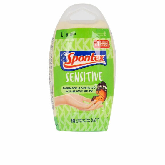 Перчатки Spontex Latex Sensitive Размер L