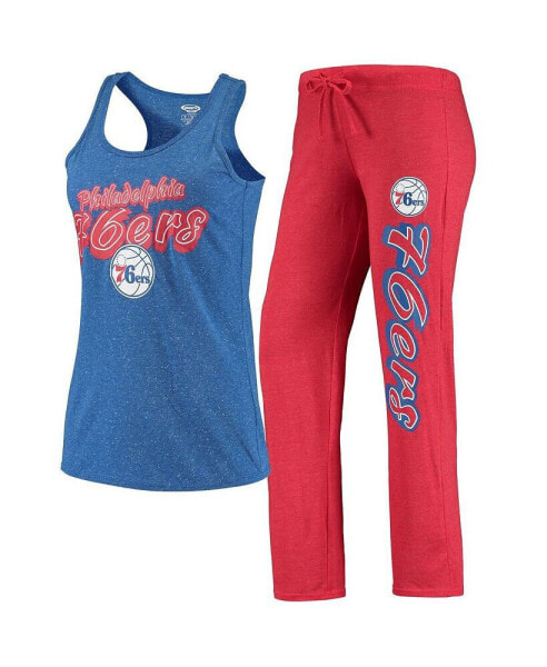 Пижама женская Concepts Sport Красная, Королевская Пижама Philadelphia 76ers с топом и штанами