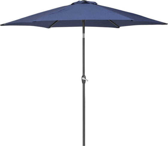 Beliani Parasol ogrodowy 270 cm granatowy VARESE (85651)