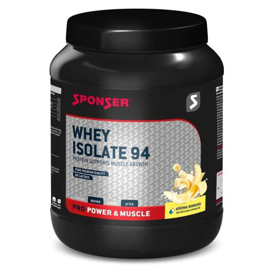 SPONSER SPORT FOOD Whey Isolate 94 Banana Protein Powders 850g