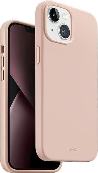 Uniq UNIQ etui Lino do iPhone 14 6,1" różowy/blush pinkt