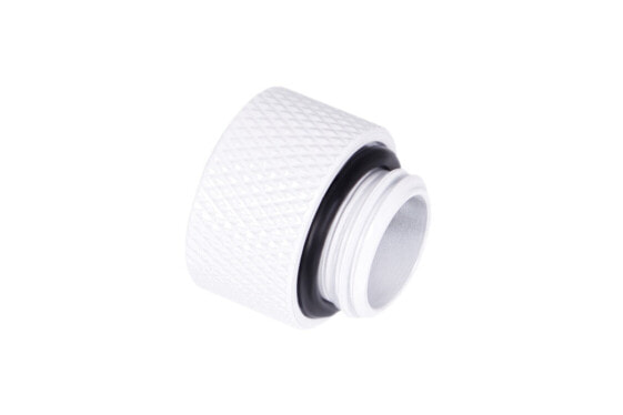 Alphacool Eiszapfen extension G1/4 outer thread to G1/4 inner thread - white - Mounting kit - Brass - White - Male - Female - 1/4"
