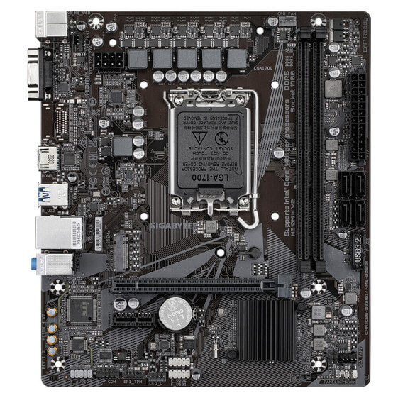 Gigabyte MB GBT Intel 1700 H610M H V2 - Intel Sockel 1700 (Core i) - Micro/Mini/Flex-ATX