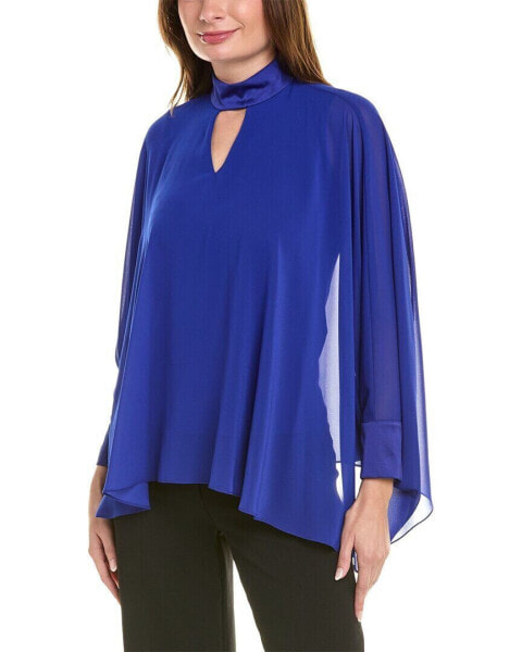 Joseph Ribkoff Cutout Top Women's Blue 2