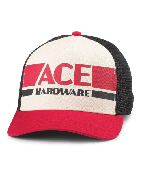 Men's Natural/Red Ace Hardware Sinclair Adjustable Hat