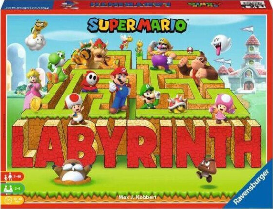 Ravensburger Gra planszowa Labyrinth Super Mario