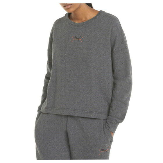 Puma Re:Collection Relaxed Crew Neck Sweatshirt Womens Grey 53396407