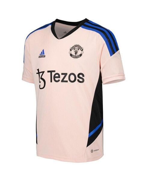 Big Boys Pink Manchester United 2022/23 Training Jersey