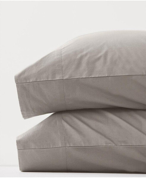 Cotton Room Service Sateen Pillowcase 2-Pack - King